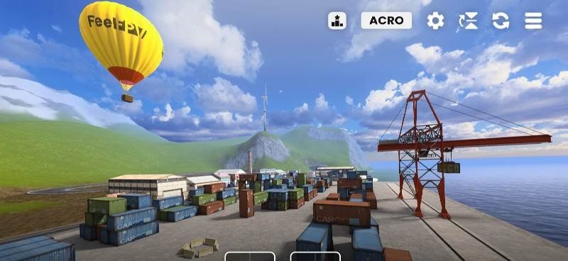 FeelFPV Drone FPV Simulator gameplay screenshot 3