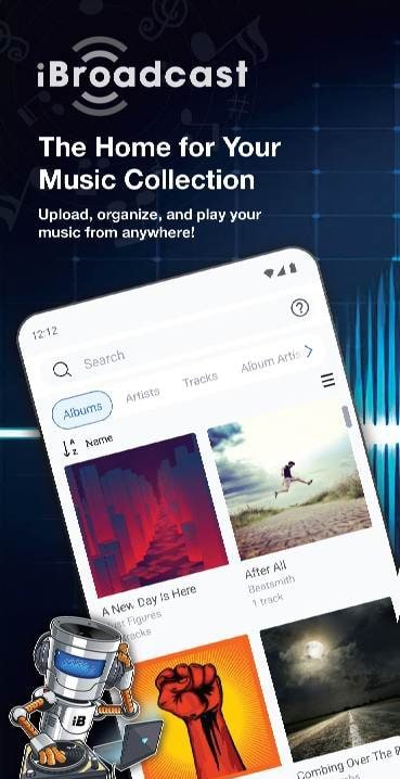 iBroadcast screenshot 1