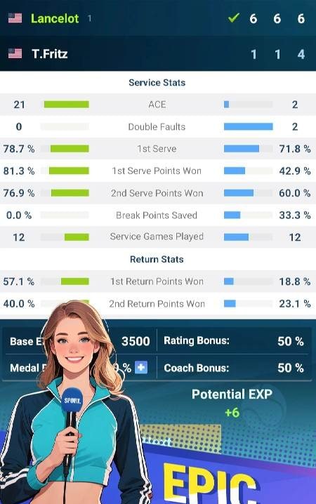 Tennis Rising Star screenshot 4