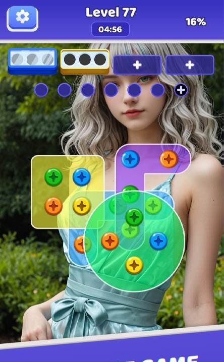 Sweet Screw Match: Glam Fix gameplay screenshot 1