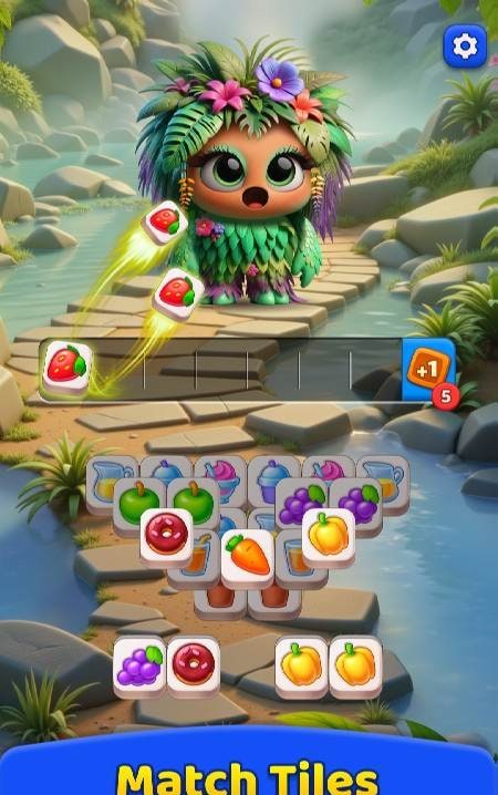 Tile Foodies: Match & Collect gameplay screenshot 1