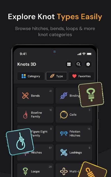 Knots Master 3D: Tying Guide screenshot 2