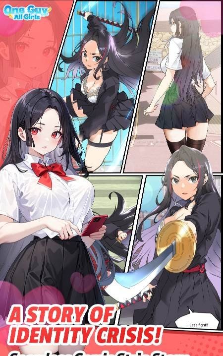 One Guy, All Girls: Idle RPG screenshot 2