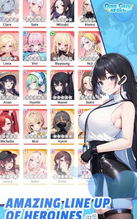 One Guy, All Girls: Idle RPG screenshot 4
