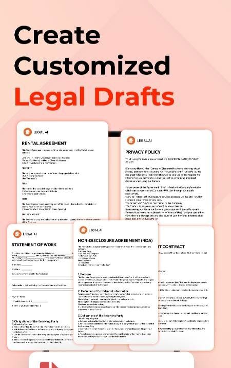AI Legal Documents Generator screenshot 4