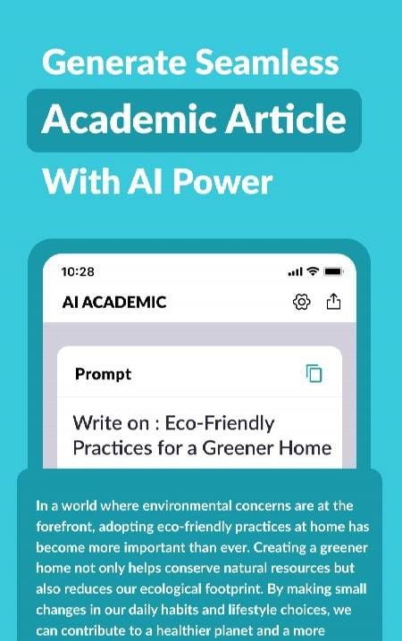 AI Academic Writing & Research screenshot 2