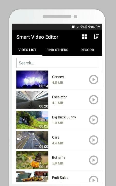 Smart Video Editor Trim Merge - Screenshot 2