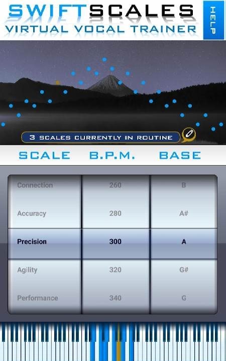 SWIFTSCALES - Vocal Trainer screenshot 1