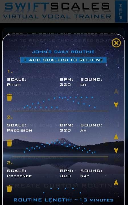 SWIFTSCALES - Vocal Trainer screenshot 2