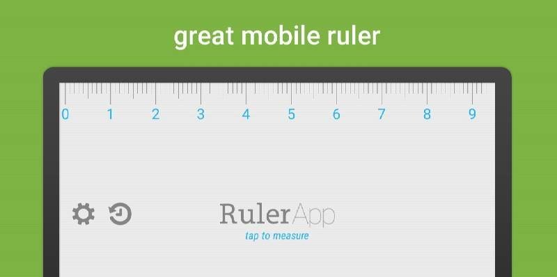 Ruler App: Measure centimeters screenshot 1