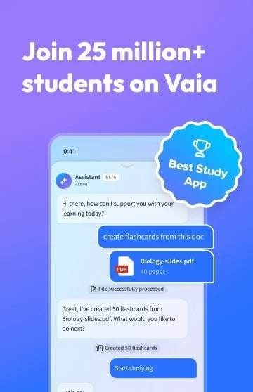Vaia: Study, Notes, Flashcards screenshot 1
