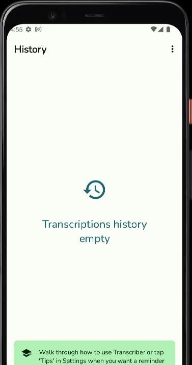 Transcriber for WhatsApp screenshot 1