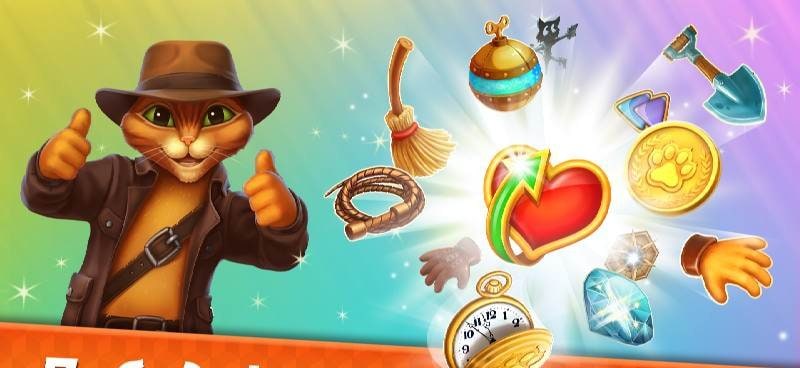 Indy Cat 2: Match 3 Game Screenshot 4