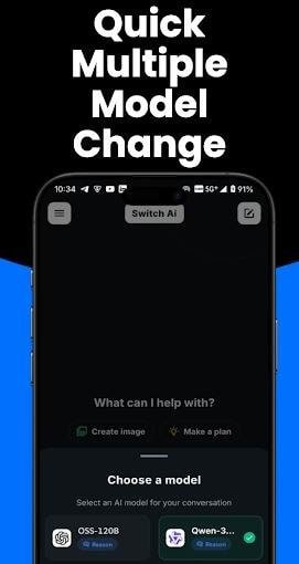 SwitchAI – Switch AI Digital Assistant screenshot 1