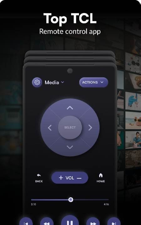 Remote control for TCL TVs screenshot 1