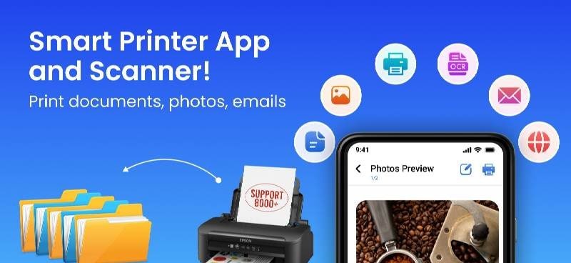 Smart Printer App and Scanner - Screenshot 1