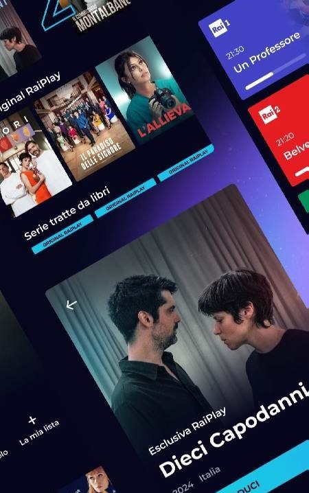 RaiPlay for Android TV screenshot 2