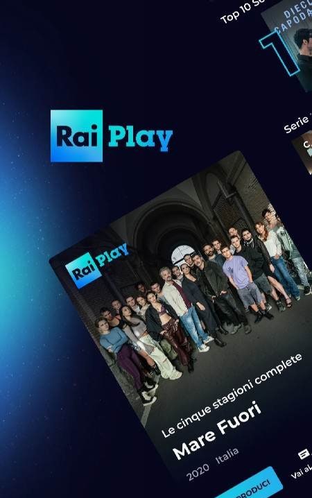RaiPlay for Android TV screenshot 1
