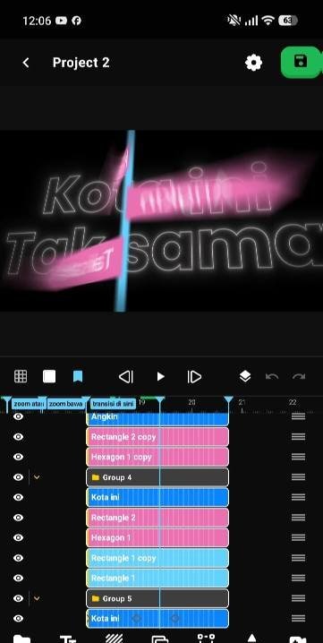 Keyflow - mobile editing app screenshot 3