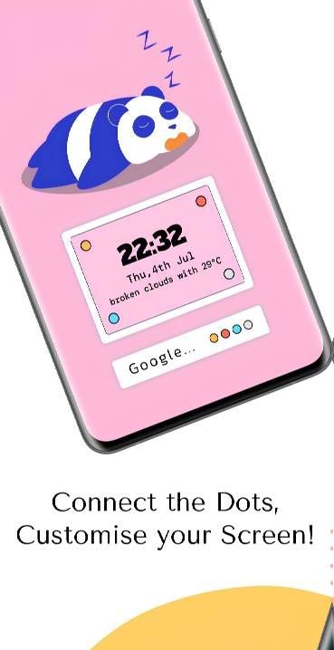 Retro Dots for Kwgt screenshot 4