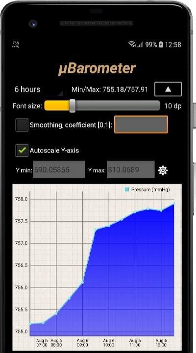 mu Barometer screenshot 4