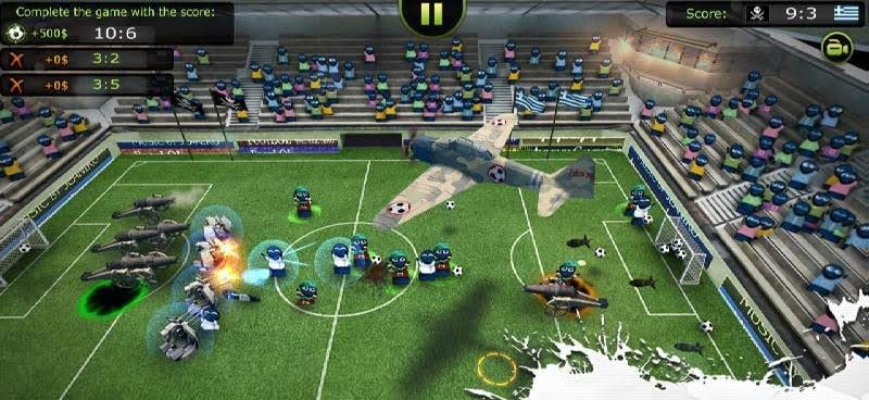 FootLOL FULL Crazy Soccer gameplay screenshot 1