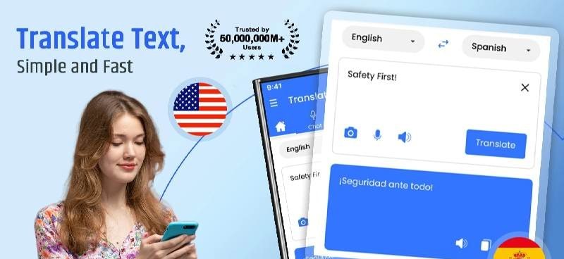 Translate All Languages App screenshot 1