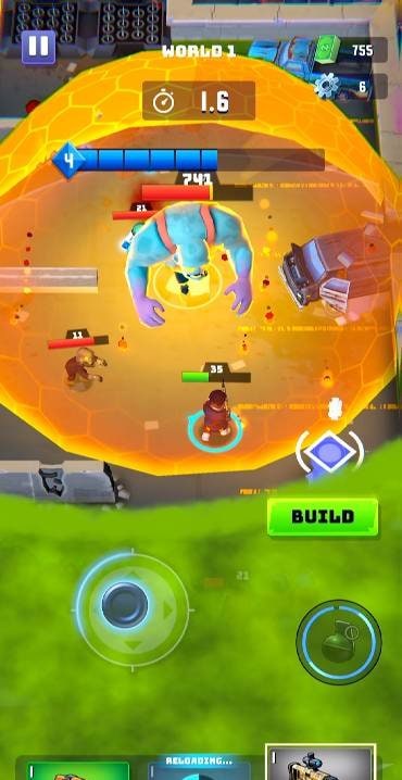 Trillionaire Thugs ZombieWorld screenshot 3