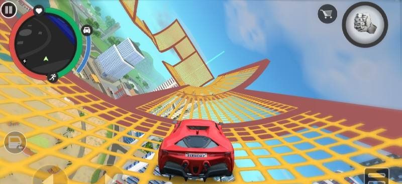 Rope Hero: Cheatground MOD screenshot 3