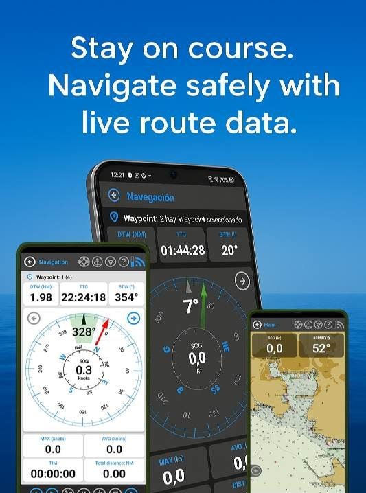 SailNav – Nautical GPS Offline screenshot 3