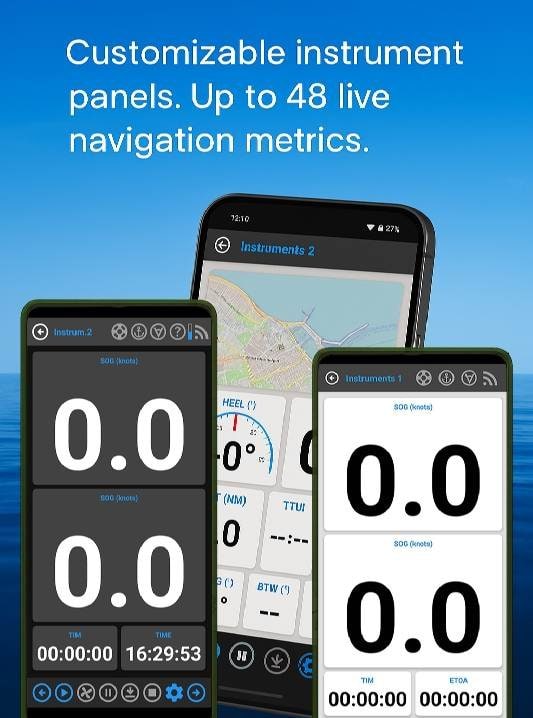 SailNav – Nautical GPS Offline screenshot 4
