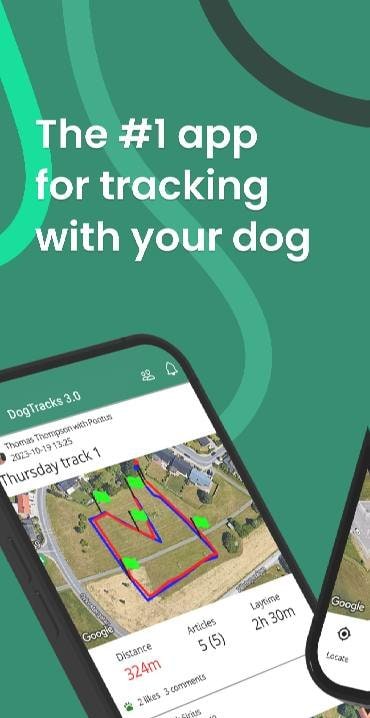 DogTracks app preview 1