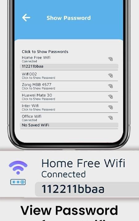 Wifi Password Show Master Key screenshot 1