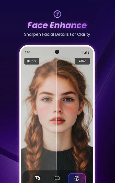 VikPea - AI Video Enhancer screenshot 1