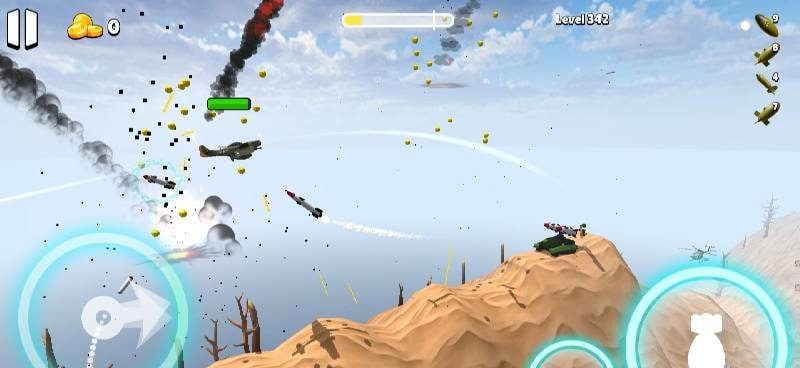 Bomber Ace: WW2 war plane game screenshot 4