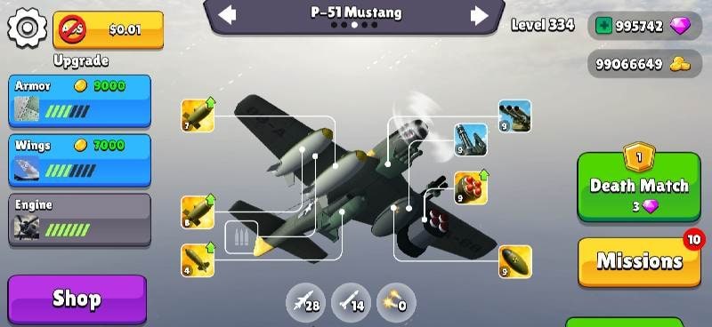 Bomber Ace: WW2 war plane game screenshot 3