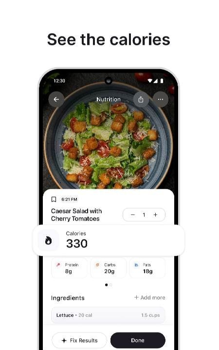 Cal AI - Food Calorie Tracker screenshot 3