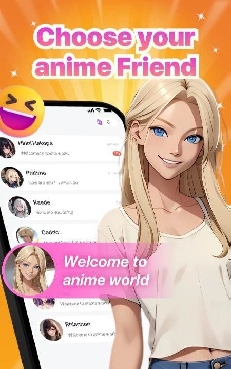 Kupid-Anime Roleplay Chatbot screenshot 2