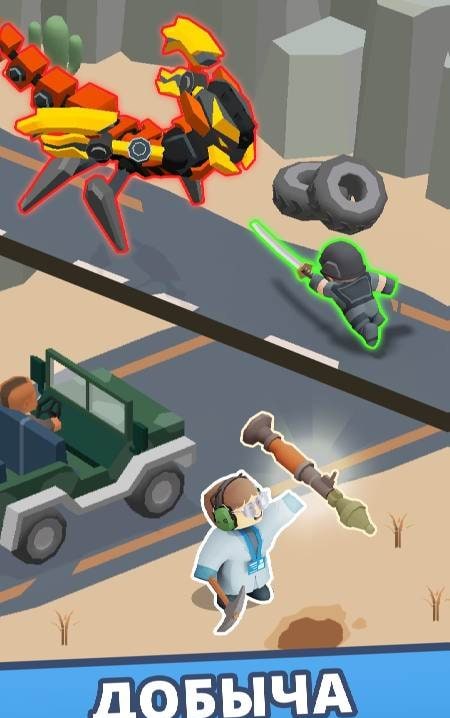 Idle Army: Trading Weapons gameplay screenshot 3