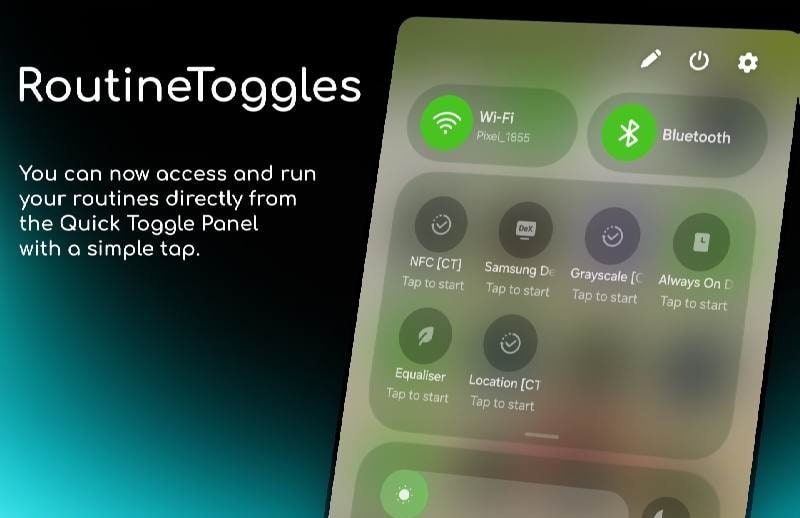 RoutineToggles screenshot 1