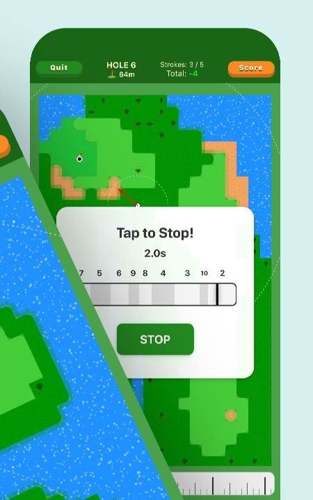 Pocket Golf Tournament screenshot 2