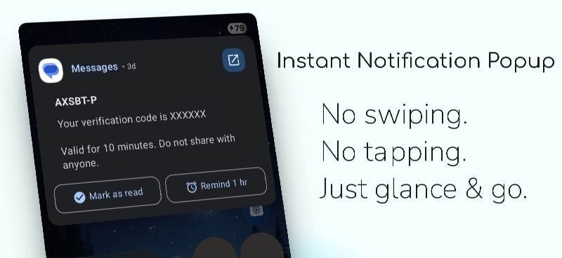 CoverPop Notifications Screenshot 1