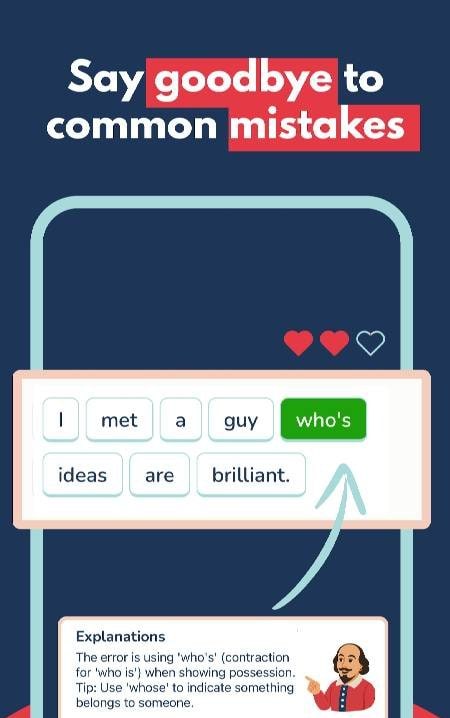 English Grammar - Shaky screenshot 2