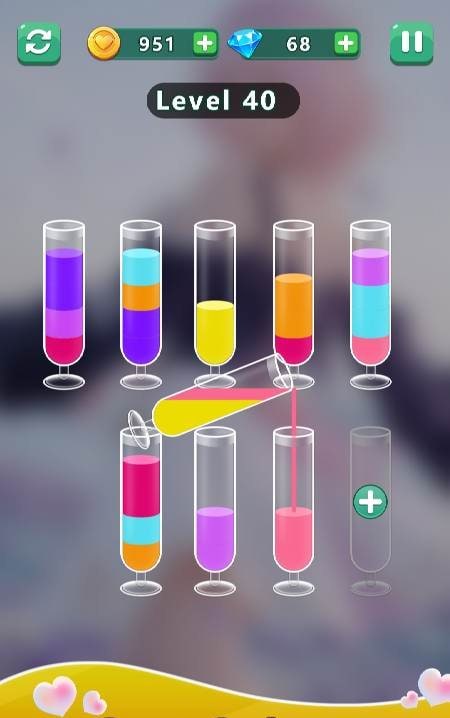 Water Sort: Romance Girl screenshot 4
