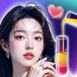 Water Sort: Romance Girl