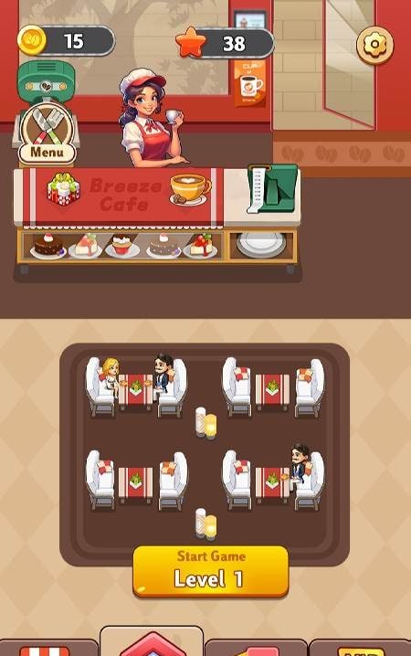 Breeze Cafe: Tile Puzzle screenshot 2