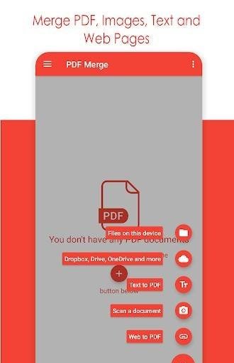 PDF Merge: Combine PDF screenshot 1