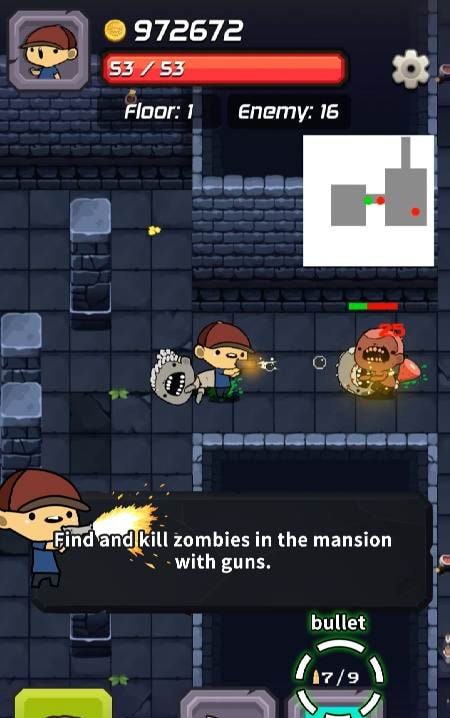 Zombie Mansion screenshot 1