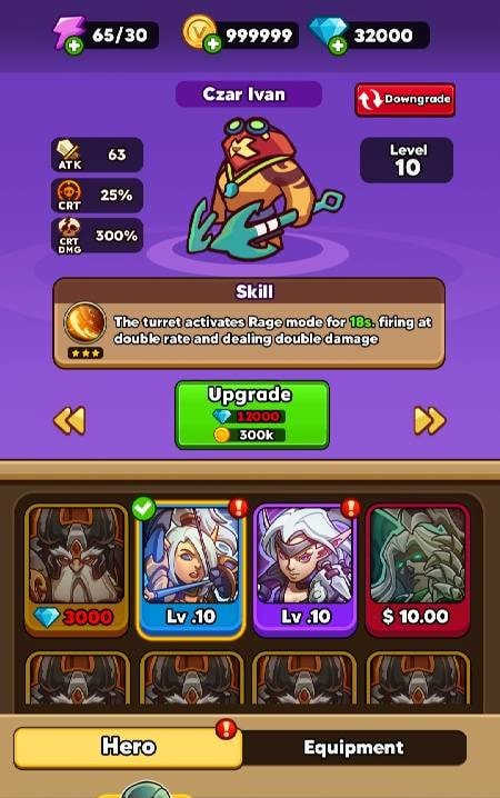 Hero Busters: Tower Defense gameplay screenshot 4