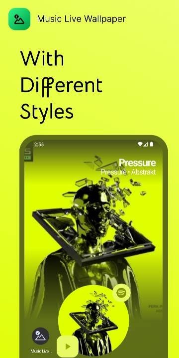Music Live Wallpaper screenshot 3